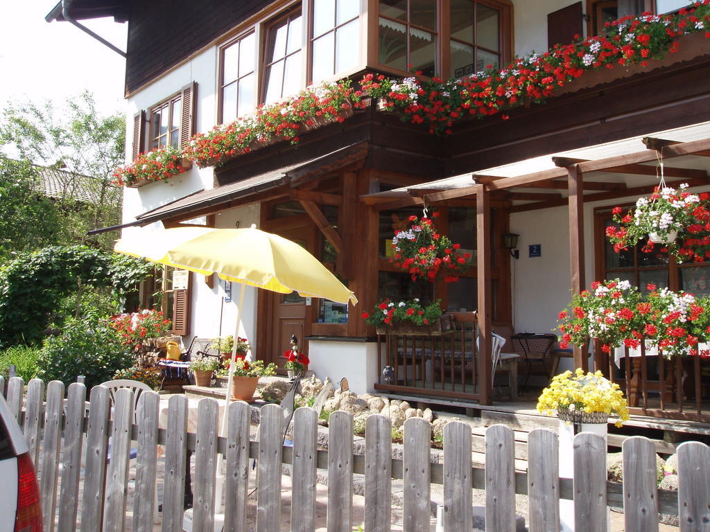 Hotel Gaestehaus Richter Oberammergau Exterior foto